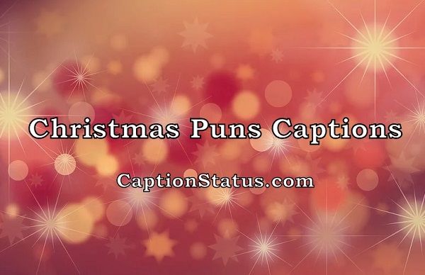 25+ Christmas Puns Captions (Xmas Light Puns Quotes for Instagram): 25+ Christmas Puns Captions (Xmas Light Puns Quotes for Instagram):